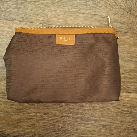 Ralph Lauren RLL Nylon Zip Pouch/Clutch Bag. - Picture 3 of 16